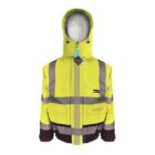 GORE TEX PYRAD EXTREME CAT 3 FR ARC Rated Breathable High Visibility Rainwear Bomber Jacket Yellow Black6