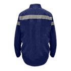 High Voltage Coat Back Blue