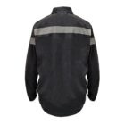 High Voltage Coat Back Grey