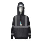 Neilsen FR ARC Rated Hi Vis Black Softshell Fleece Half Zip