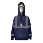Neilsen FR ARC Rated Hi Vis Navy Softshell Fleece Half Zip