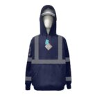 Neilsen FR ARC Rated Hi Vis Navy Softshell Fleece No Zip