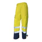 gore tex pyrad extreme cat 3 csa fr arc rated breathable high visibility rainwear over trouser yellow navy