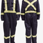 Avenger 7oz Flame Resistant FR navy coveralls