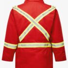 Avenger Flame Resistant FR Insulated Parka back Red2025