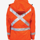 Flame Resistant FR 3 in 1 Parka back 1