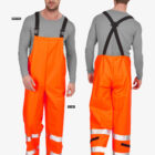 Flexarc 10oz POLYURETHANE FR COTTON RAIN Bib PANT