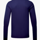 Front Line 6.9oz Henley FR Navy long sleeve shirtback2024