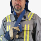 IFR Cooling Neckband with cooling polymer crystals Oilgas