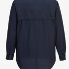 Portflame plus Flame Resistant FR Navy Vented Work Shirt reverse1 1