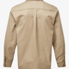 Ultrasoft 7oz FR Deluxe Khaki Work Shirt back2024