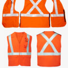 Ultrasoft 7oz Flame Resistant FR Yard Vest 5 tear apart seams