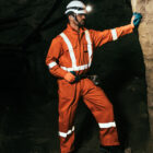 Ultrasoft 7oz Hi Vis Flame Resistant FR Coveralls lifestyle1