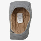Ultrasoft 9oz FR Insulated Hard hat liner grey front