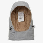 Ultrasoft 9oz Flame Resistant FR Insulated Parka Hood grey front2024
