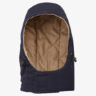 Ultrasoft 9oz Flame Resistant FR Insulated Parka Hood navy front2024