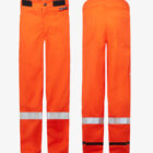 Ultrasoft 9oz Hi Vis Flame Resistant FR Suit All 2 piece Coverallsbottoms2024 1