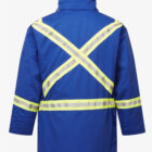 Ultrasoft Royal Blue Flame Resistant FR Insulated Parka back2025