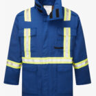 Westex DH Royal Blue Flame Resistant Antistatic FR Insulated Parka front2026