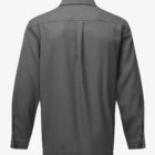 Westex DHAIR 5.5oz FR Deluxe Charcoal Work Shirt back2024