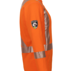 Pro Dry Hi Viz Mens Orange Side