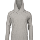 Pro Dry Stretch Hoodie Front HoodUp